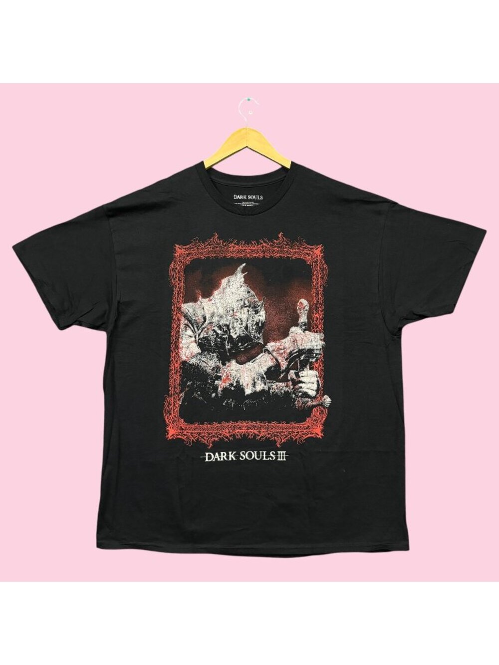 Dark Souls III And So It Is That Ash Seeketh Embers Videogame Poster Tee 2X